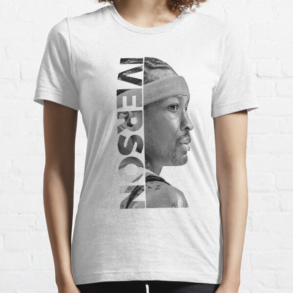 allen iverson t shirt jersey