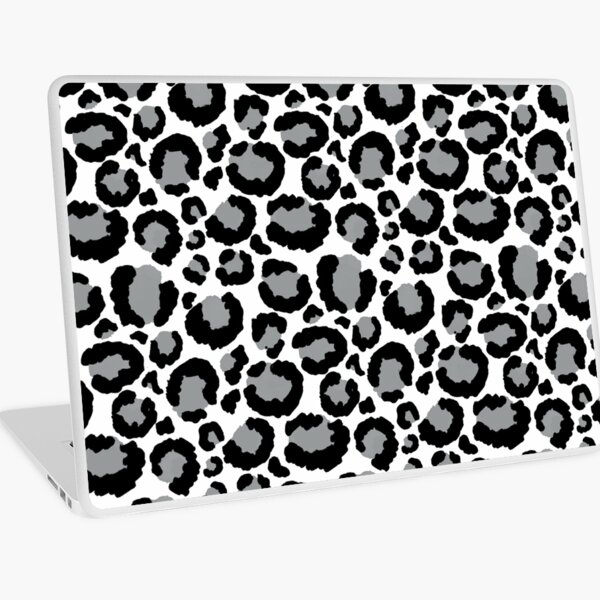 Aperçu de l'œuvre Motif de guépard gris, blanc et noir créée et vendue par DirtyAngelFace Shop.