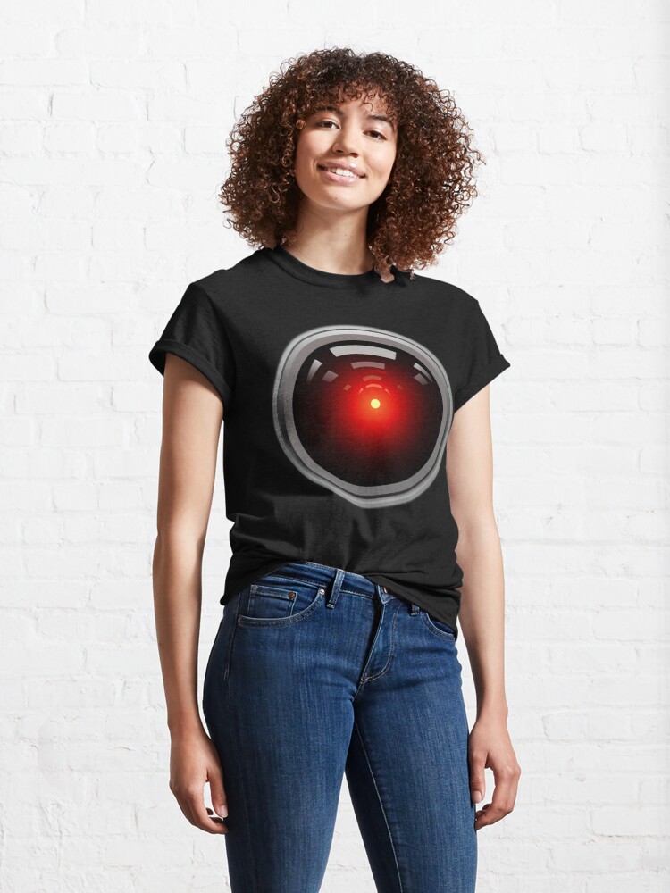 Alternate view of Artificial Intelligence. HAL 9000. AI. Computer Eye. Classic T-Shirt