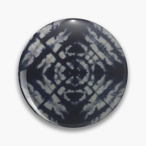 Item preview, Shibori Art Abstract Design Blue Gray  designed and sold by Revenari.