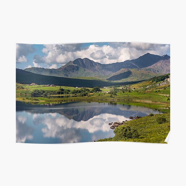 Snowdon Horseshoe Wales Poster