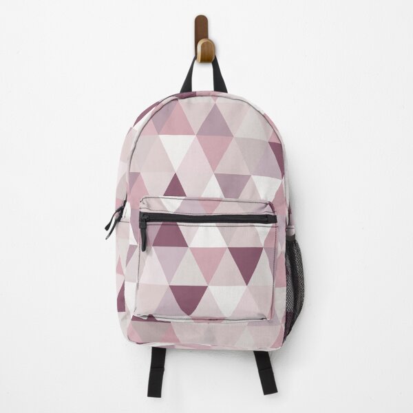 Item preview, Rose, Purple, Neutral Small Triangles designed and sold by BlertaDK.