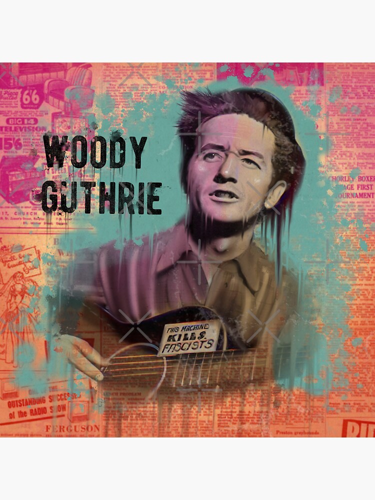 Woody Guthrie by Chrisjeffries24