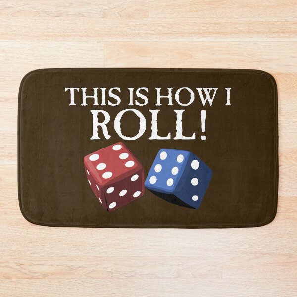 Item preview, This is How I Roll  designed and sold by SideQuest - Scribbled Chaos!.