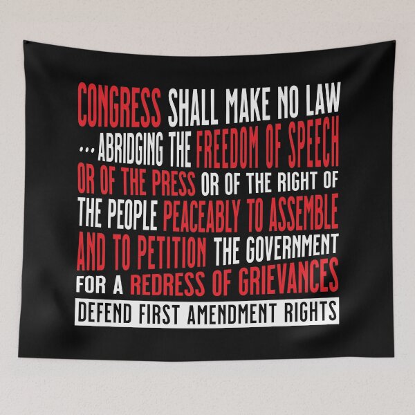 Item preview, Freedom of Speech and Protest designed and sold by AntiqueImages.
