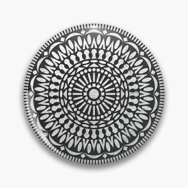 Item preview, Chalk Mandala mandala15b designed and sold by DuckyRubin.