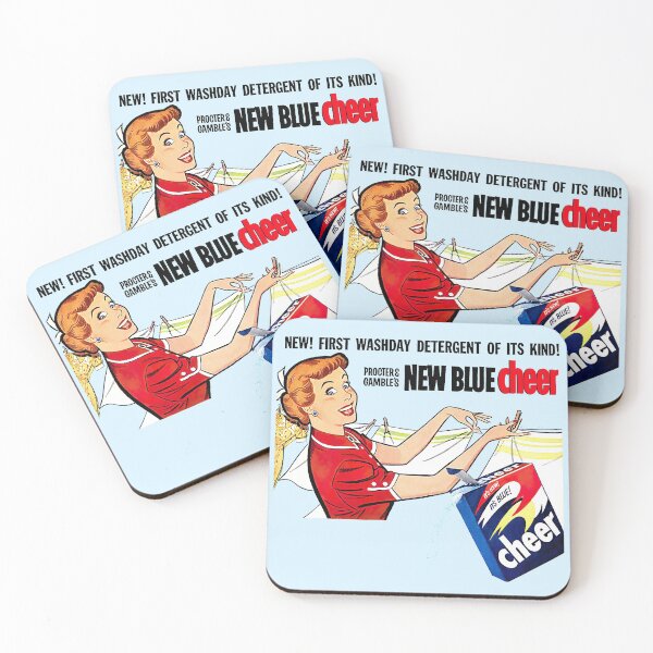 Item preview, BLUE CHEER DETERGENT ADVERT designed and sold by ThrowbackAds.