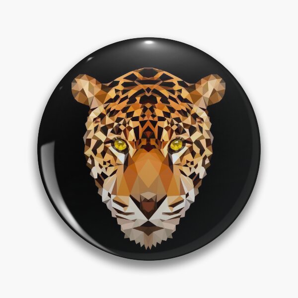 Item preview, Jaguar Handmade Polygon Artwork designed and sold by Grimbart.