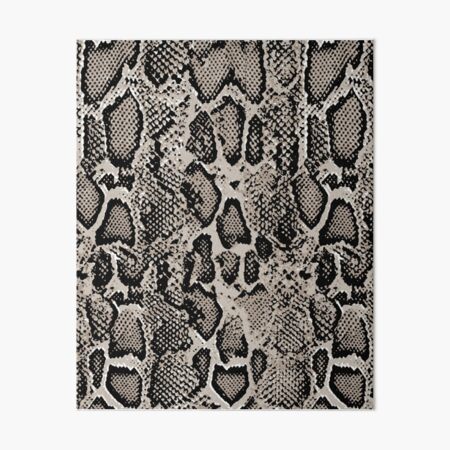 Python skin,Snake pattern Art Board Print for Sale by BeAwosome