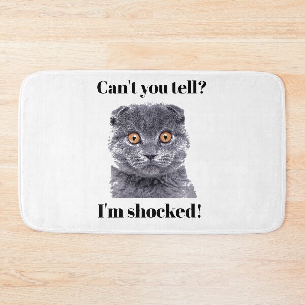 Item preview, A Shocked Cat designed and sold by doodle3Dandy.