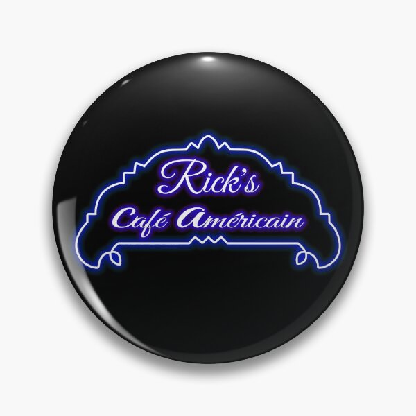 Item preview, Ricks Cafe Americain neon sign designed and sold by MrGekko.
