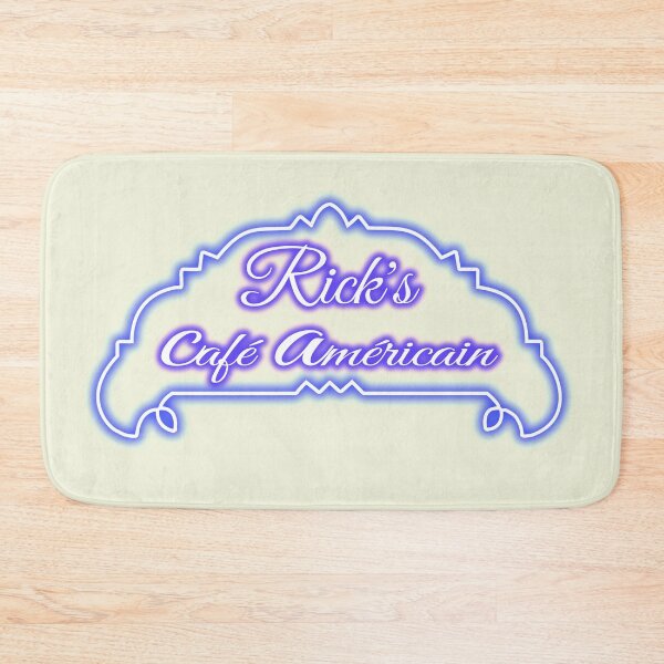 Item preview, Ricks Cafe Americain neon sign designed and sold by MrGekko.