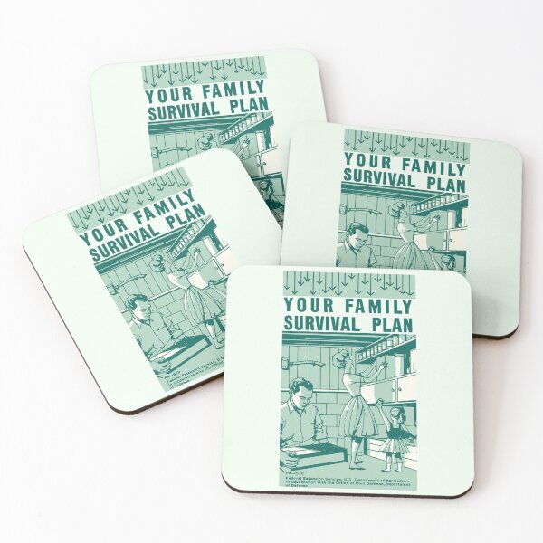 Item preview, FAMILY SURVIVAL PLAN designed and sold by ThrowbackAds.
