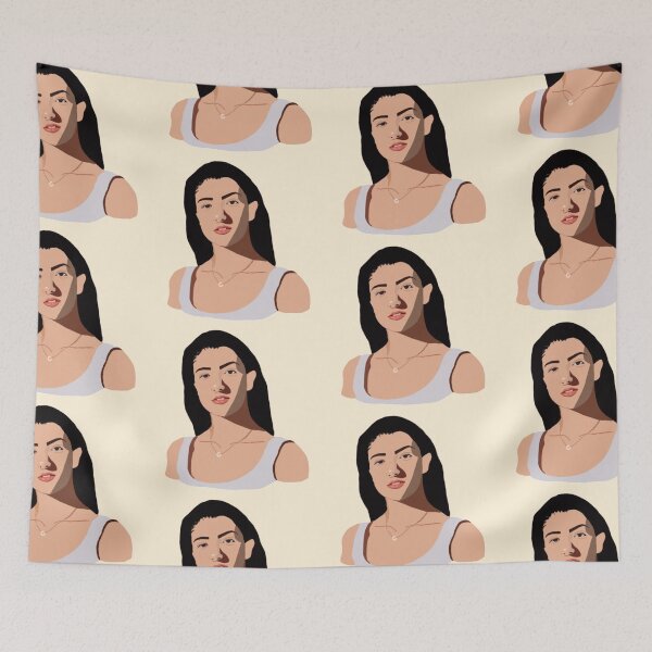 Item preview, charli d'amelio portrait designed and sold by elizastreet.
