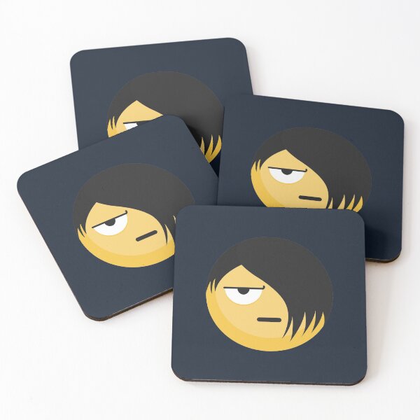 Item preview, Edgy Emo Face Emoji designed and sold by Quantum-Duck.