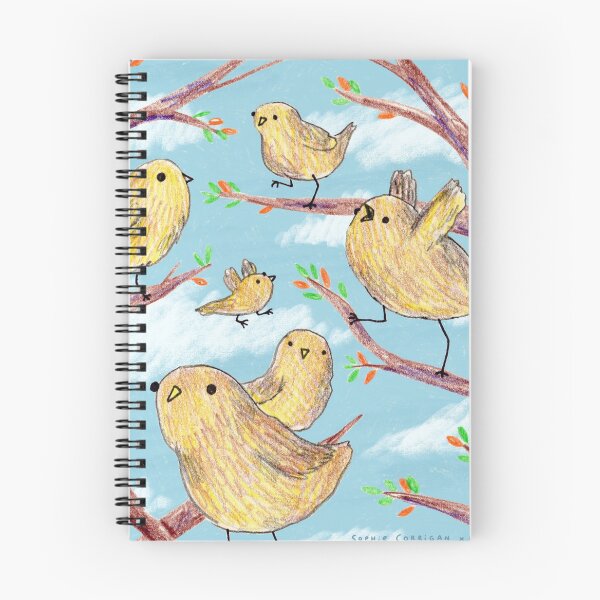 Item preview, Yellow Birds in a Tree designed and sold by SophieCorrigan.