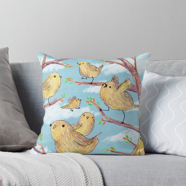 Item preview, Yellow Birds in a Tree designed and sold by SophieCorrigan.