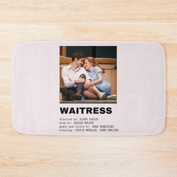 Item preview, Waitress Broadway poster designed and sold by avoidedcliche.