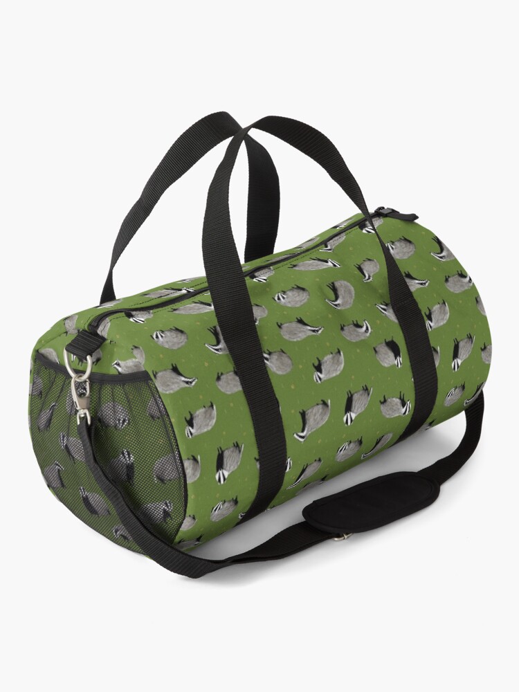 Alternate view of Badger Pattern Duffle Bag