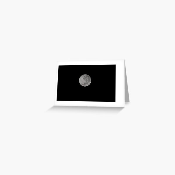Full Moon Greeting Card