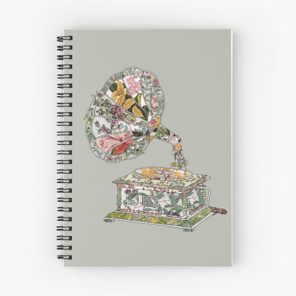 Item preview, Seeing Sound Vintage Botanical - on dark green designed and sold by BiancaGreen.