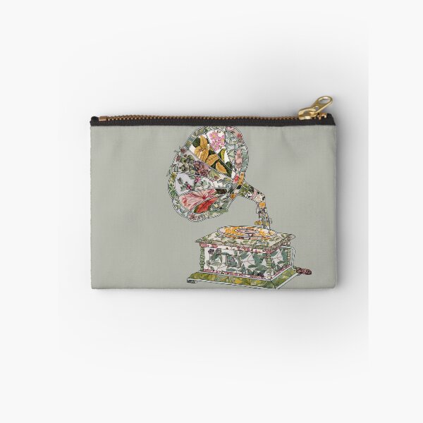 Item preview, Seeing Sound Vintage Botanical - on dark green designed and sold by BiancaGreen.
