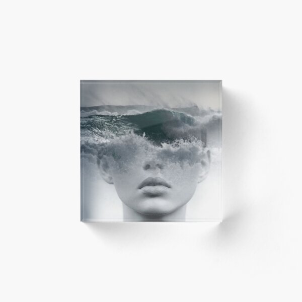 Wavy Acrylic Block