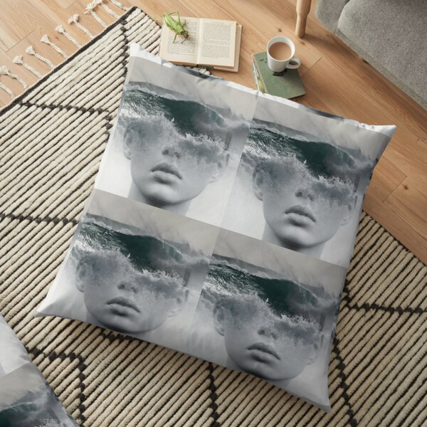 Wavy Floor Pillow