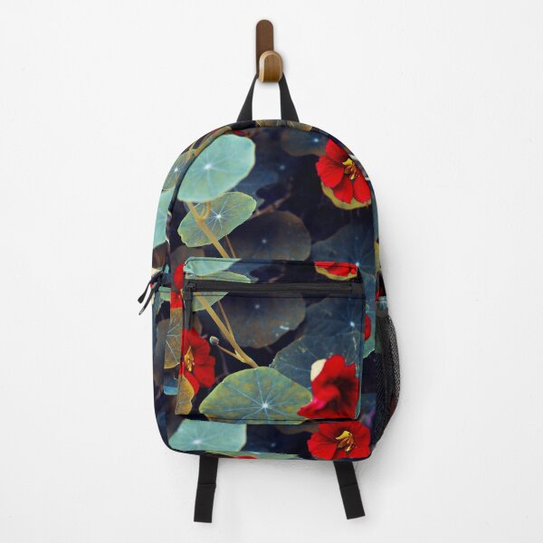 Item preview, Red flowers in green leaves designed and sold by Ifispirit.