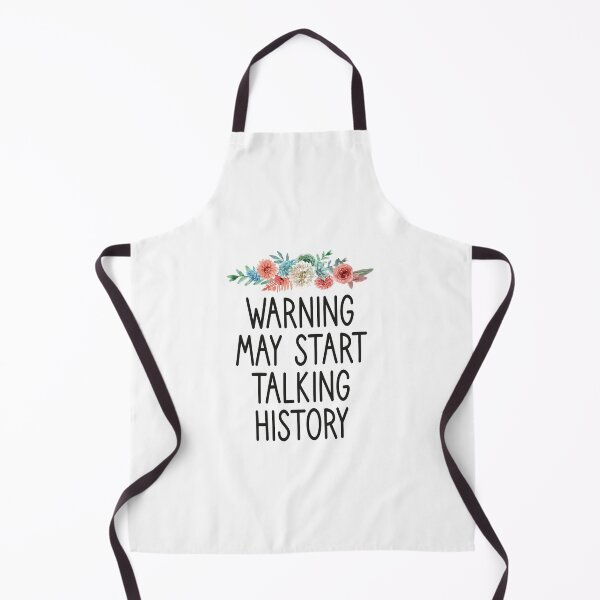 Item preview, Warning May Start Talking History / History Teacher , Teacher Gift, funny Teacher , Teacher Appreciation, History Teacher Gift,teacher quote floral style idea design designed and sold by Chamssou.