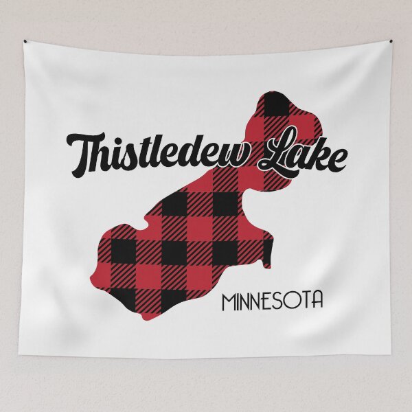 Item preview, Thistledew Lake, MN Plaid designed and sold by ilakethat.