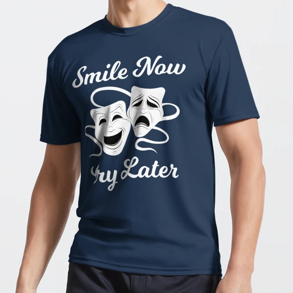 Smile Now Cry Later - Chicano Style | Active T-Shirt