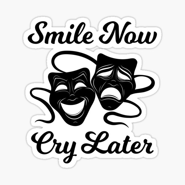 Cry Later Stickers for Sale  Redbubble