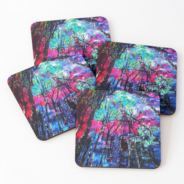 Item preview, into the pink woods designed and sold by leslie weissman.