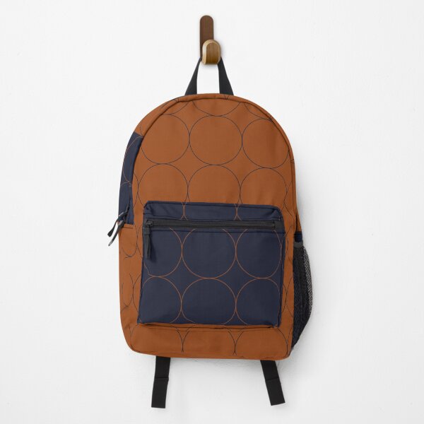 Item preview, Navy and Rust Circles I designed and sold by BlertaDK.