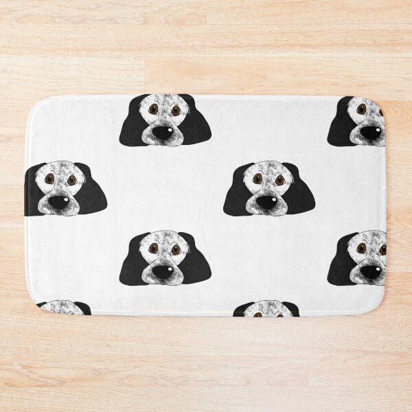 Item preview, Black & White Cocker or Springer Spaniel designed and sold by Mat Dixon.
