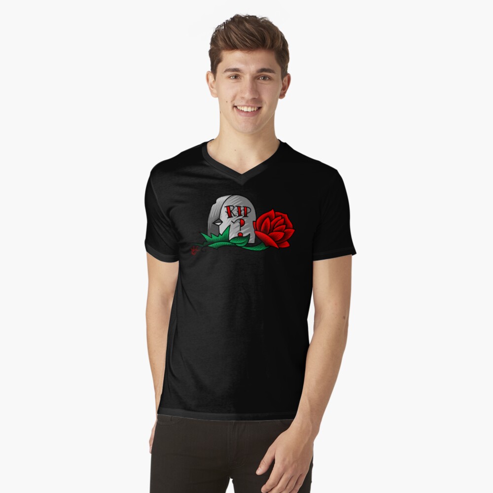 Item preview, V-Neck T-Shirt designed and sold by jabwai.