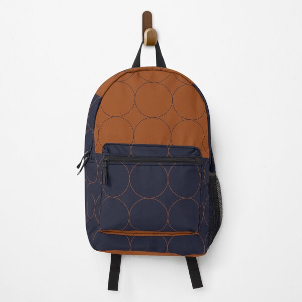 Item preview, Navy and Rust Circles IV designed and sold by BlertaDK.