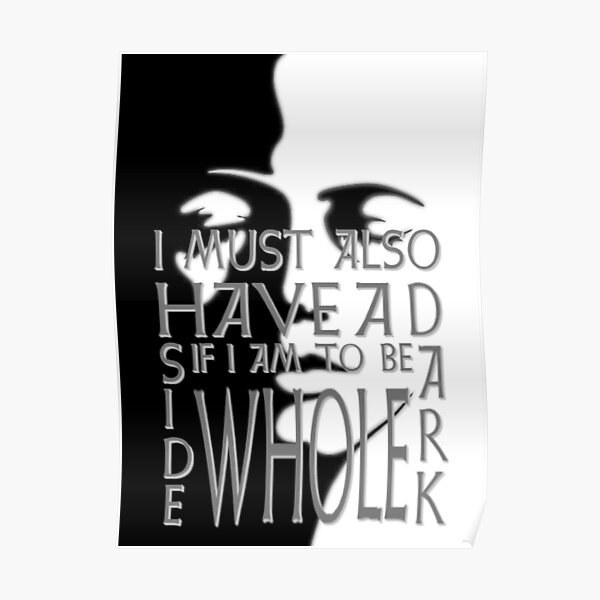 "Carl Jung Dark Side." Poster for Sale by OriginalDP Redbubble