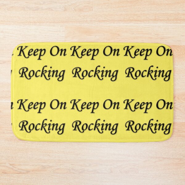 Item preview, Keep on rocking  designed and sold by Shahid1234.