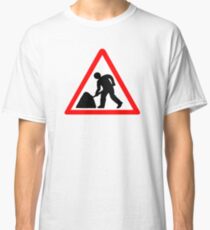 Man at Work Symbol Classic T-Shirt