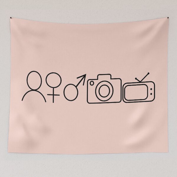 Item preview, Person Woman Man Camera TV,Memory Question designed and sold by Ms-Nach.