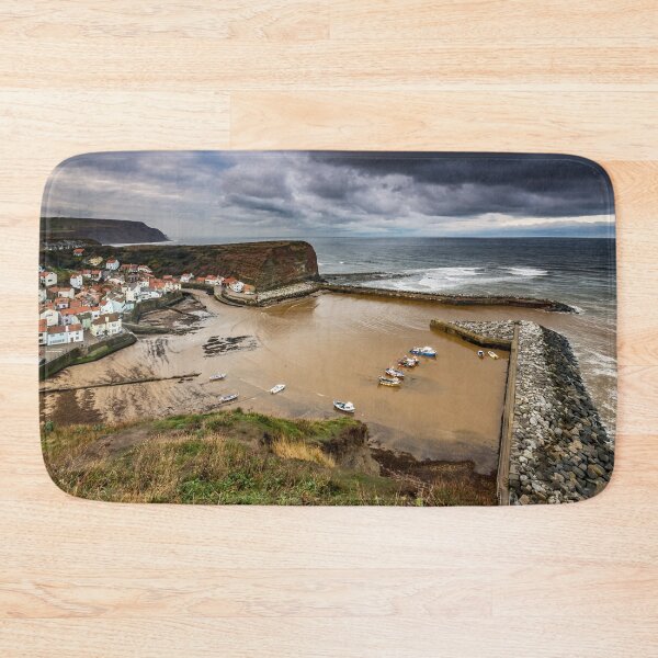 Item preview, Staithes from the East cliff designed and sold by grumpykeith.