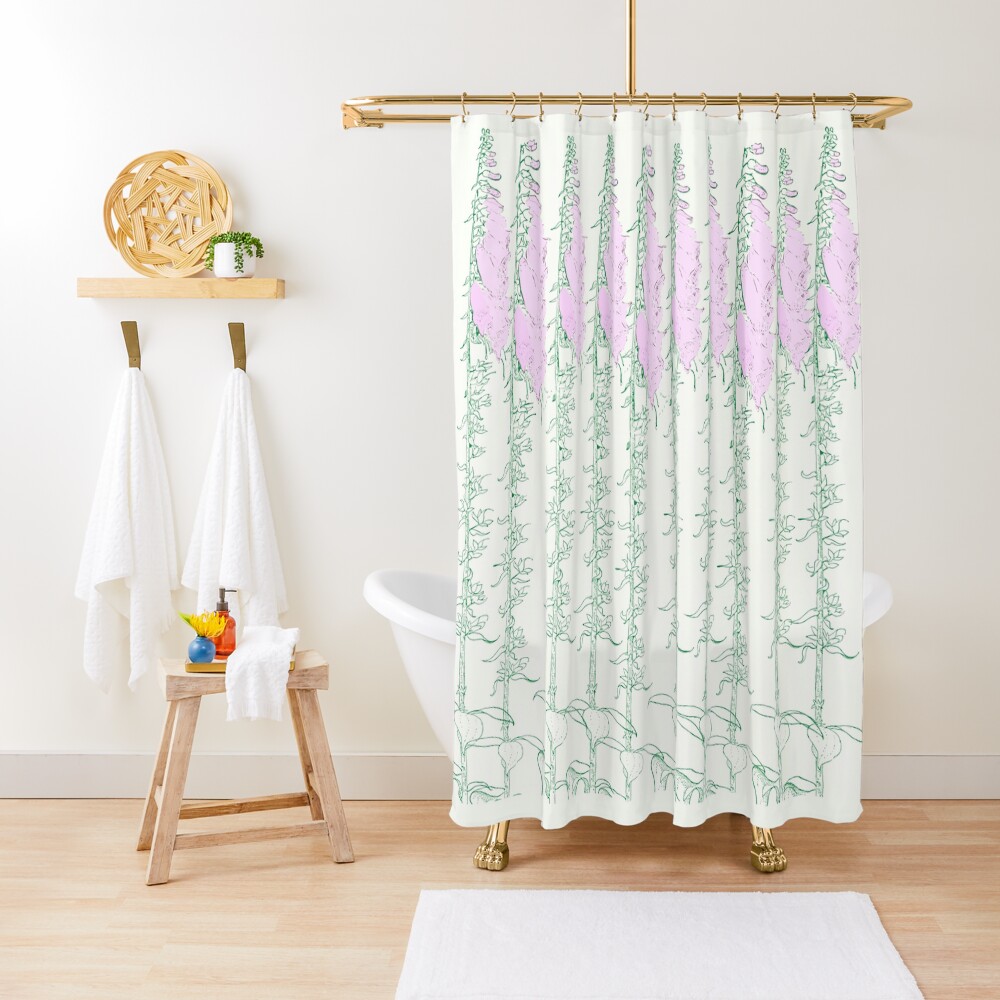 Come in to the Garden Shower Curtain