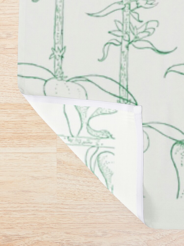 Alternate view of Come in to the Garden Shower Curtain