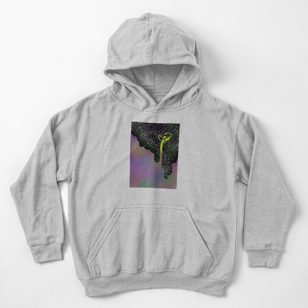 galaxy paint bucket hoodie