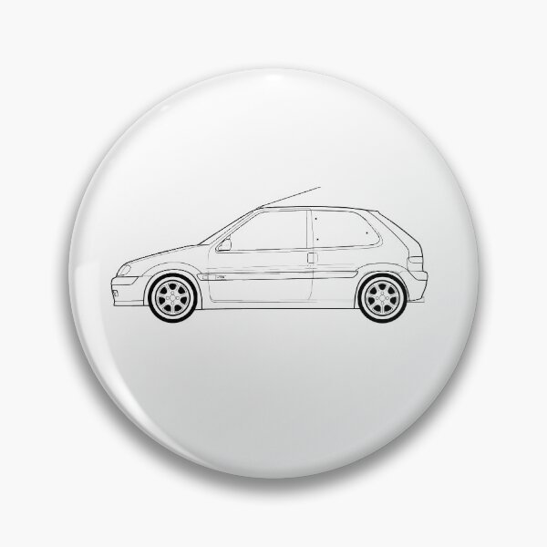 Item preview, Cit roen Saxo VTS Outline Artwork designed and sold by RJWautographics.