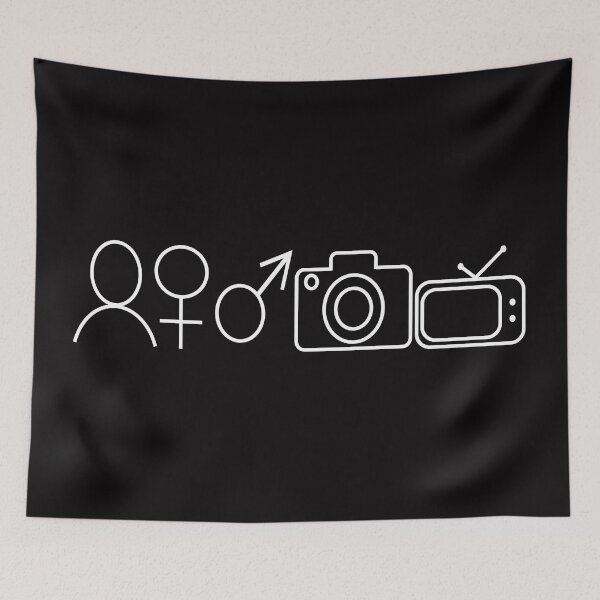 Item preview, Person Woman Man Camera TV,Memory Question designed and sold by Ms-Nach.