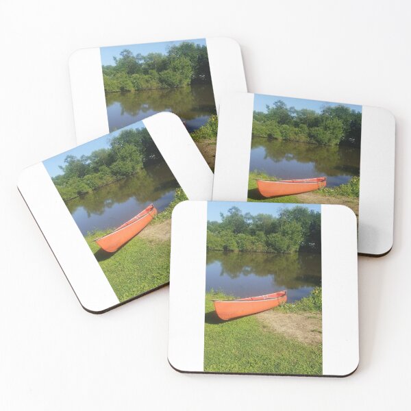Item preview, Canoe by a lake designed and sold by Jennifer Chory.