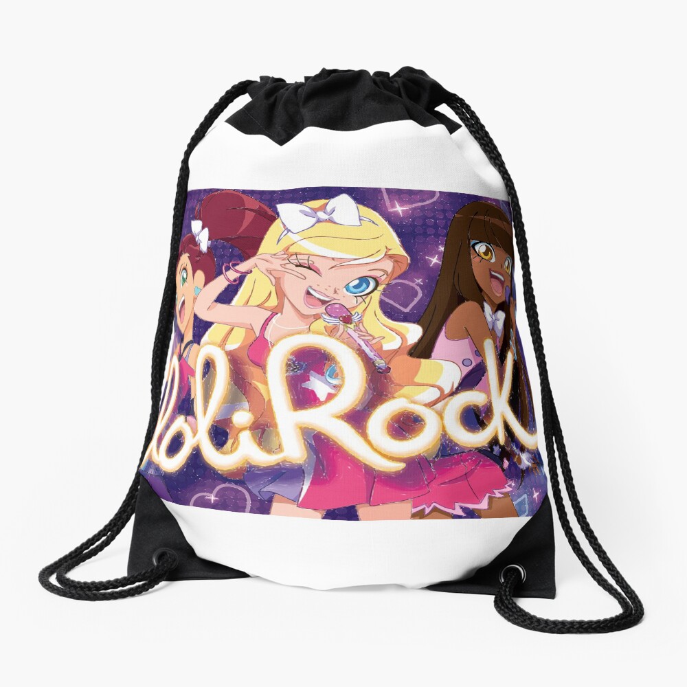 "LoliRock 2" Drawstring Bag for Sale by Akz84 Redbubble